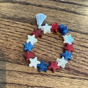 Crewcuts patriotic star bracelet